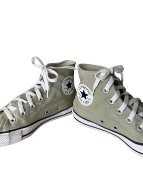 CONVERSE ALL STARS High Tops Chuck Taylor Surplus Green Vintage Cargo Size 7.5